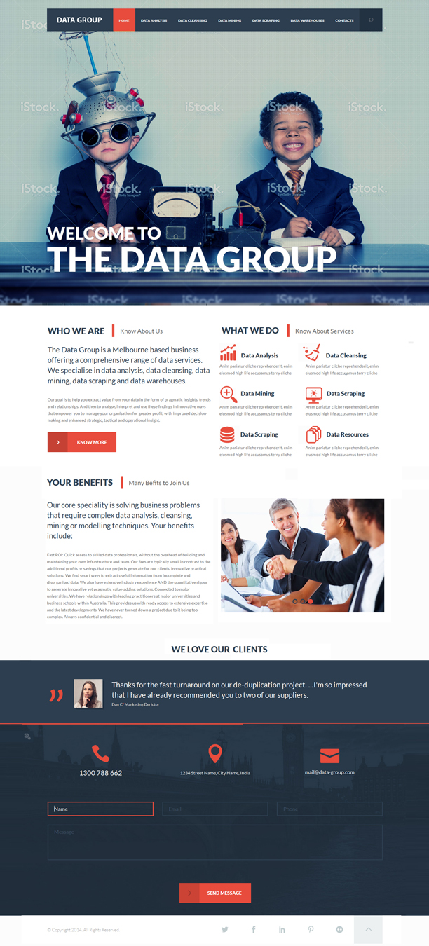 Wordpress Design by J. Chaturvedi for this project | Design #4363904