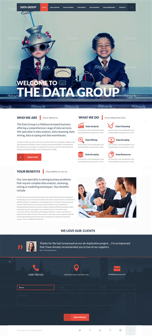 Wordpress Design by J. Chaturvedi for this project | Design: #4363904