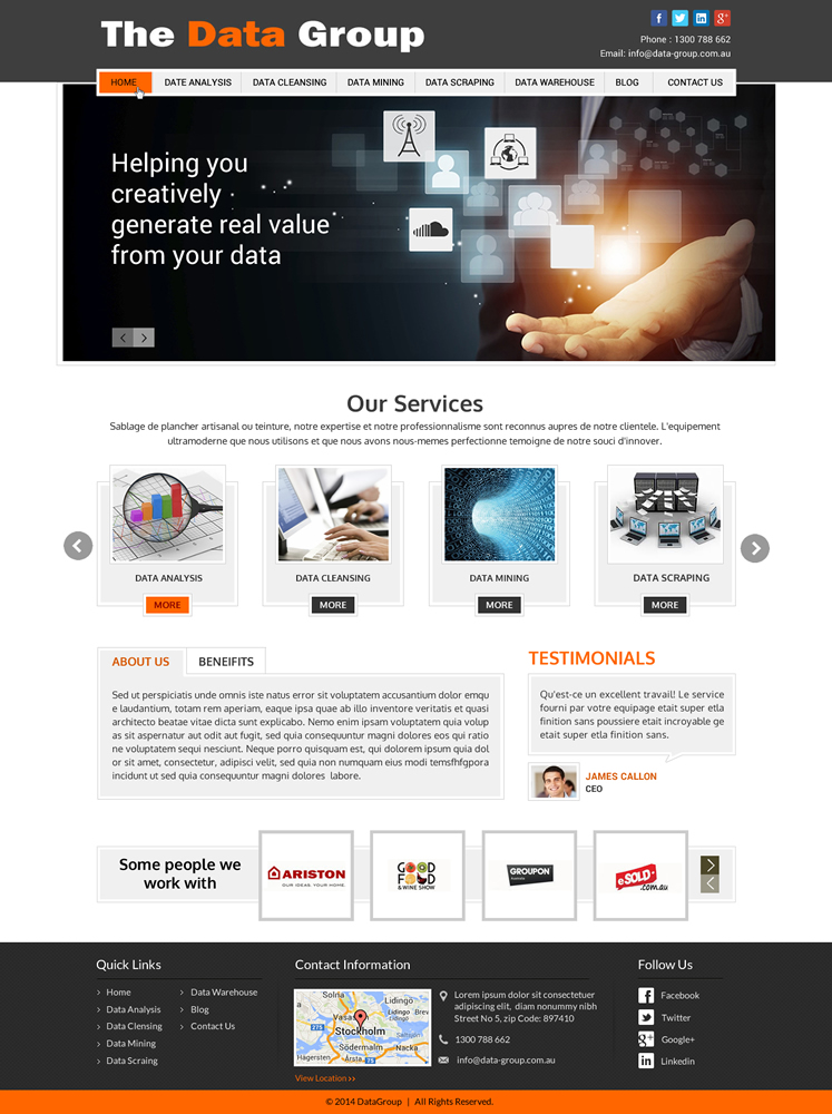 Wordpress Design by Sbss for this project | Design #4346256
