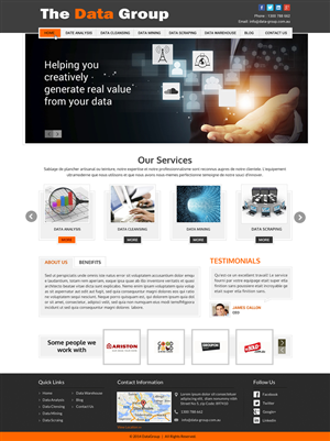 Wordpress Design by Sbss for this project | Design: #4346256