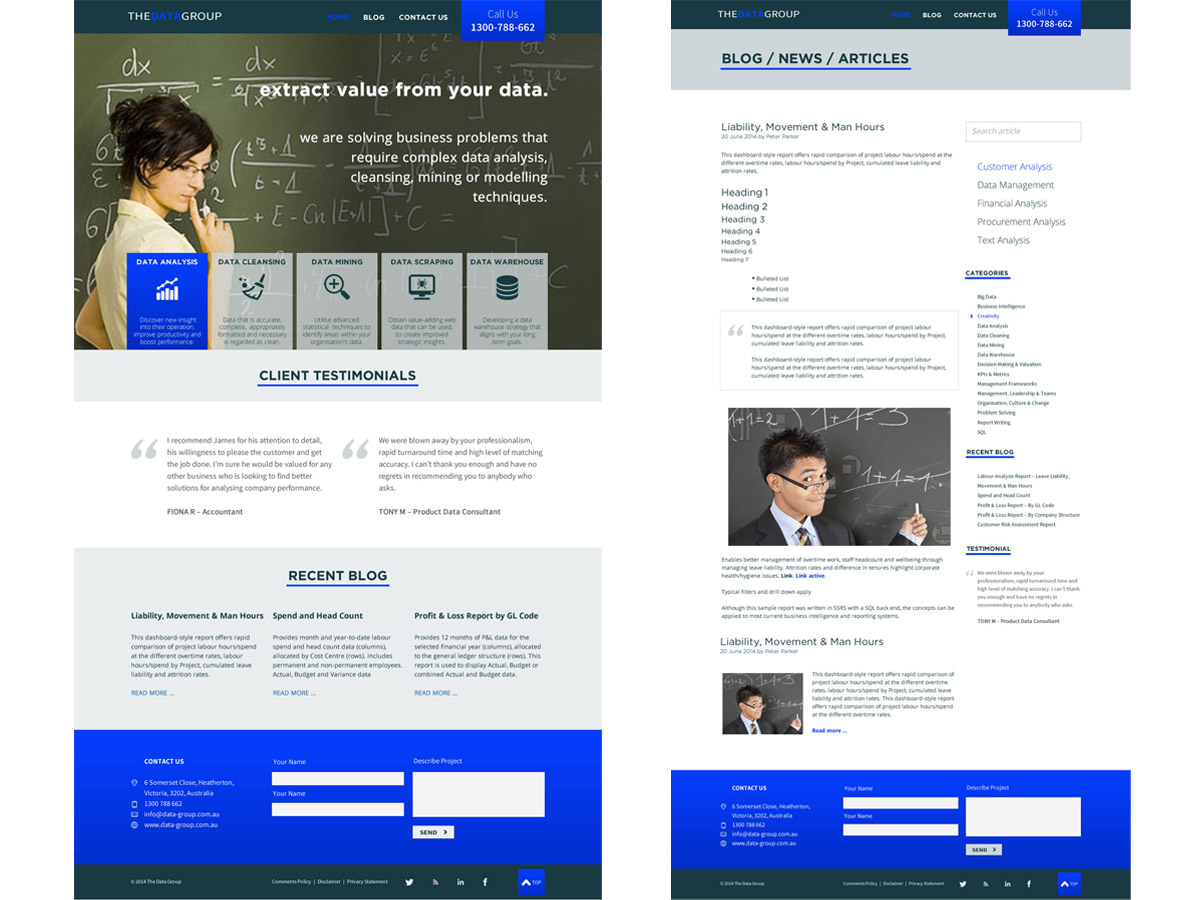 Design Wordpress par Lee Xian pour ce projet | Design #4395642
