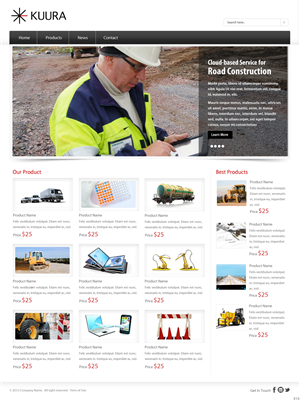 Web Design by pb for this project | Design: #1248942