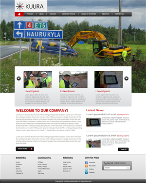 Web Design by OM for this project | Design: #1240864