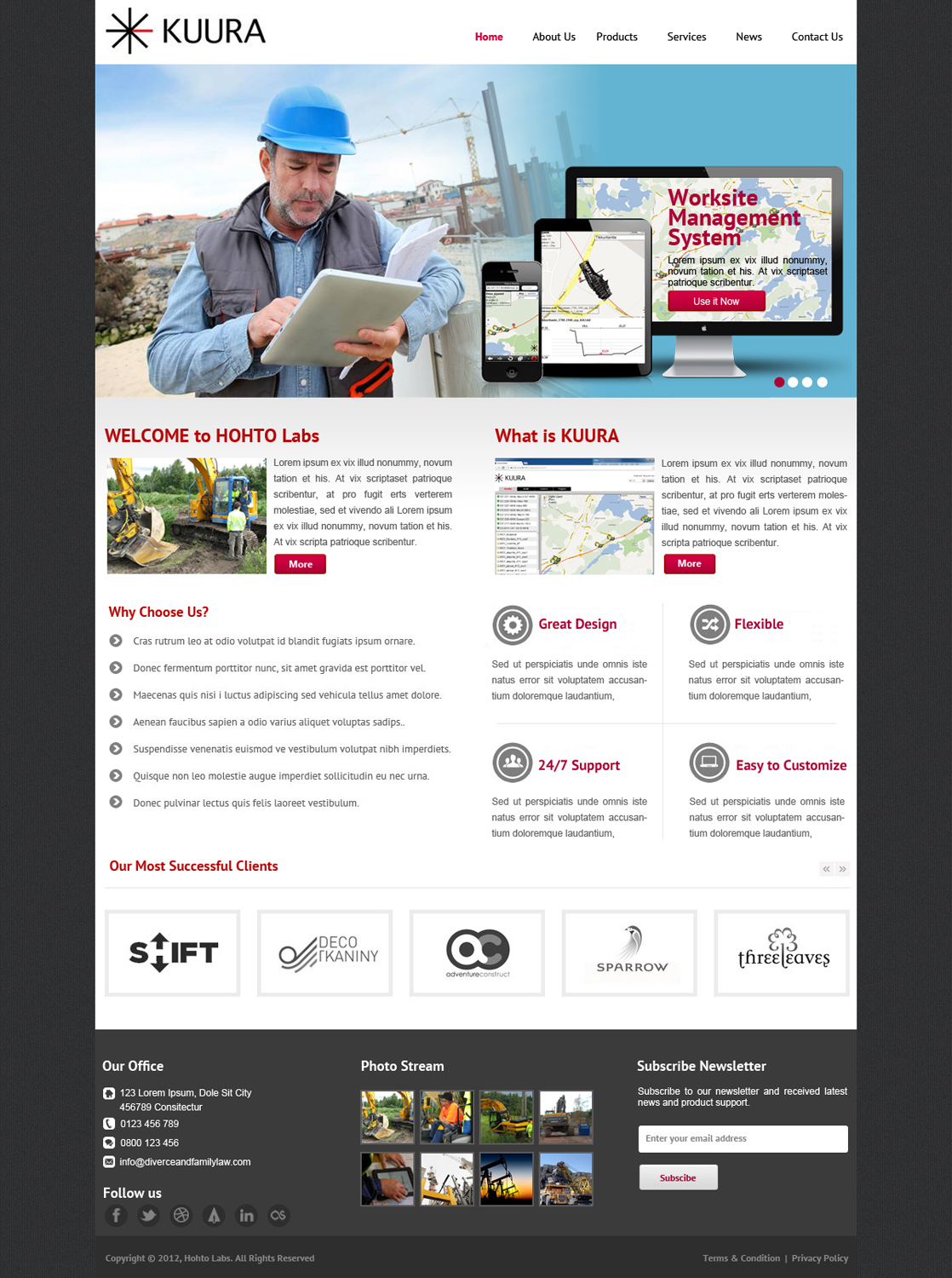 Web Design by OM for this project | Design #1240865