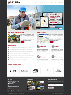 Web Design by OM for this project | Design: #1240865