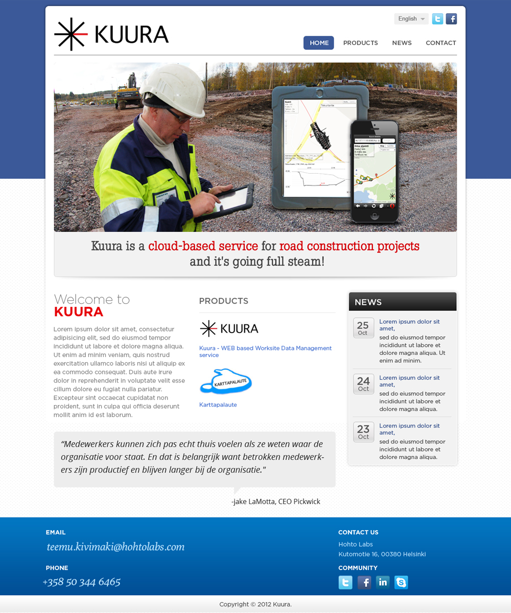 Web Design by ShreejiAkshar for this project | Design #1249371