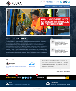 Web Design by ShreejiAkshar for this project | Design: #1249375