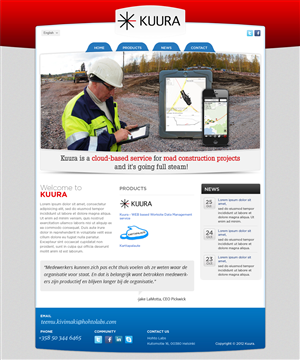 Web Design par ShreejiAkshar pour ce projet | Design #1257075