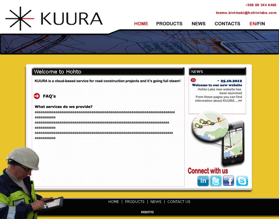 Web Design by nix21 for this project | Design #1253211