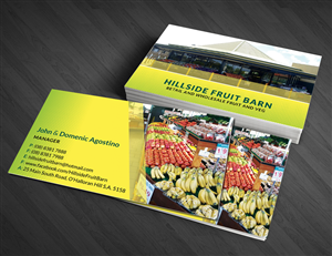 Business Card Design by  Artman for this project | Design #4318263