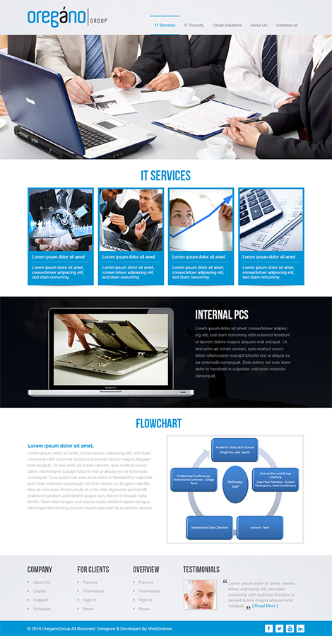 Wordpress Design by TheCodeWire for KARFIL SA | Design #4103538