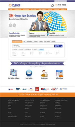 Diseño Web por Mayank Patel para este proyecto | Diseño #1226439