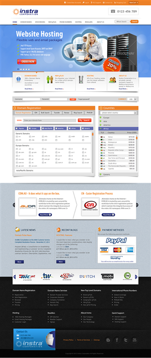 Web Design by James for this project | Design: #1236807