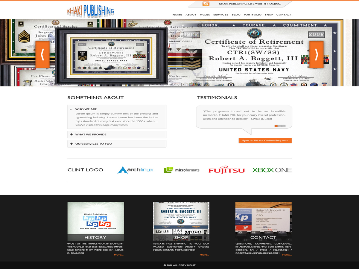 Web-Design von GlobalTech für Khaki Publishing | Design #4338087