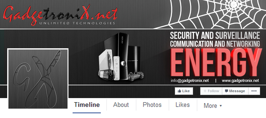 Diseño de Facebook por Karolin para GadgetroniX | Diseño #4528330