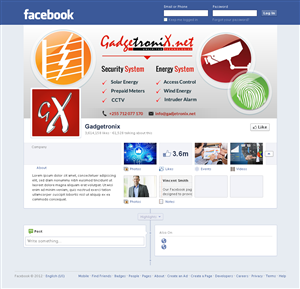 GadgetroniX.net | Facebook-Design von Sbss