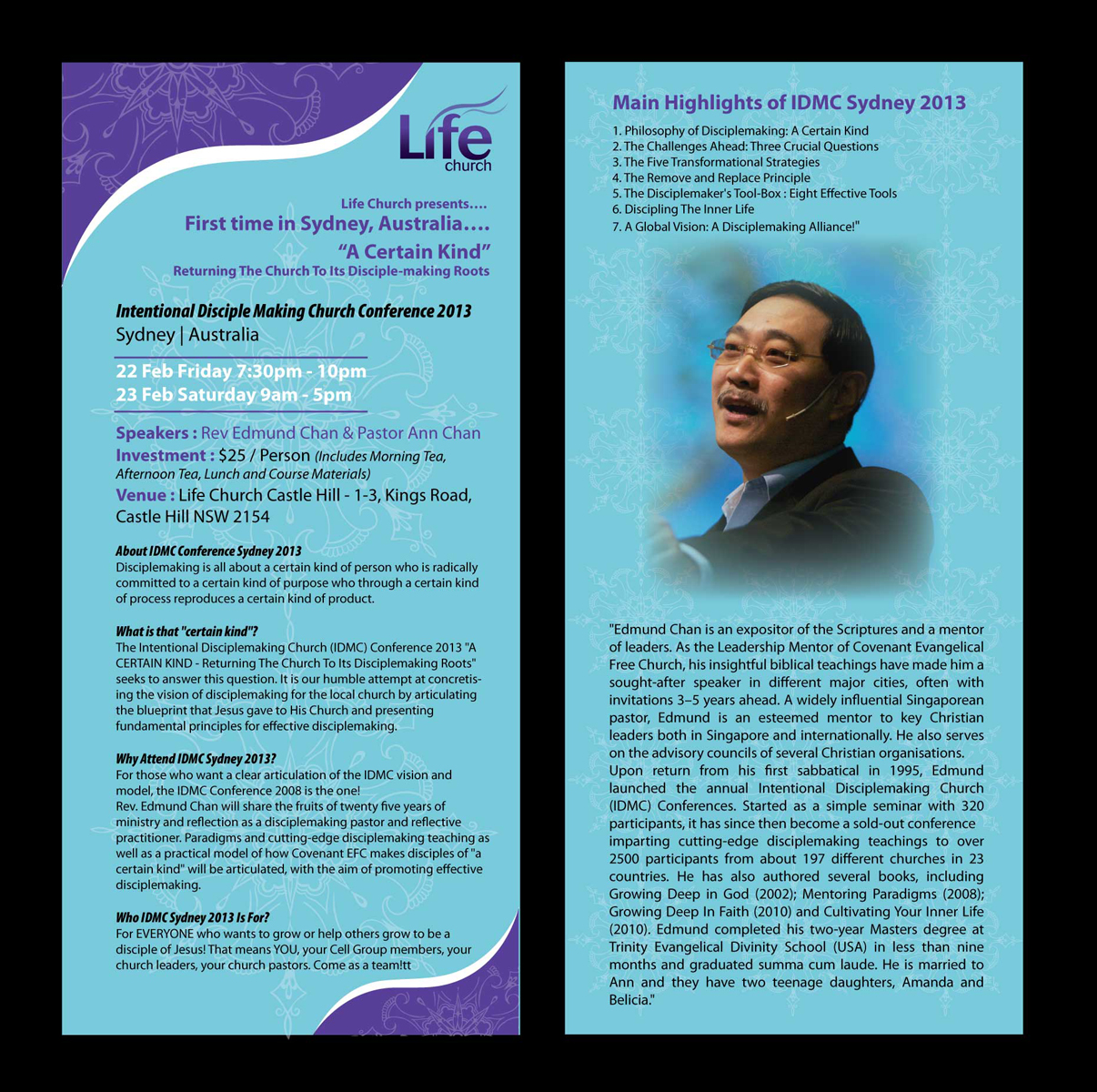 Design de Flyer par Sbss pour Life Church Castle Hill | Design #1226254