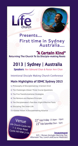 Flyer Design by Sbss for Life Church Castle Hill | Design: #1226536