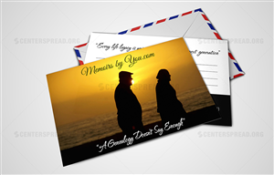 Business Card Design by CENTERSPREAD for Memoirs by You | Design: #4397570