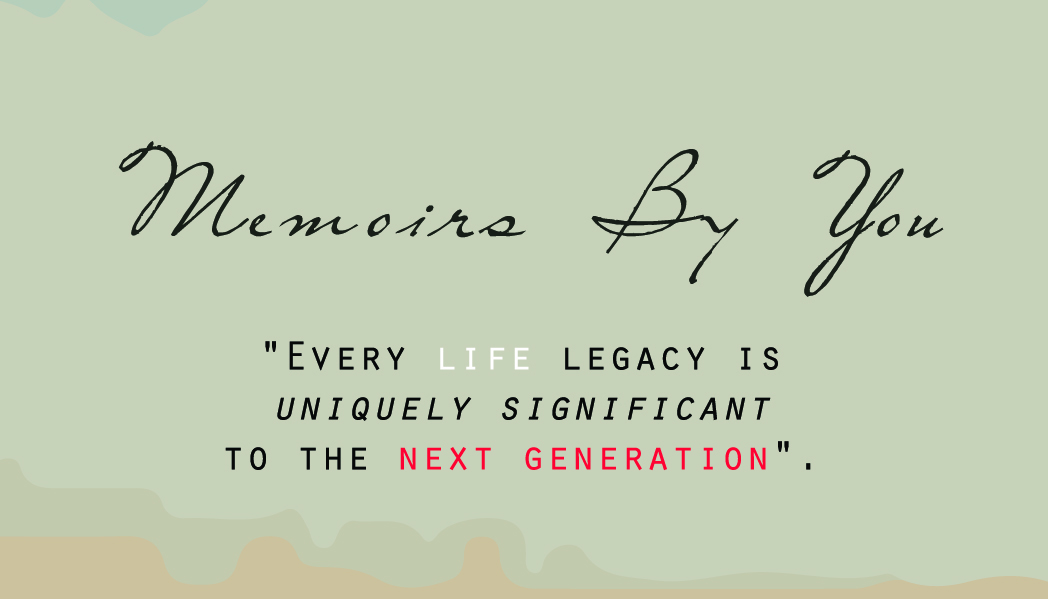 Business Card Design by Sharon Park for Memoirs by You | Design #4342848
