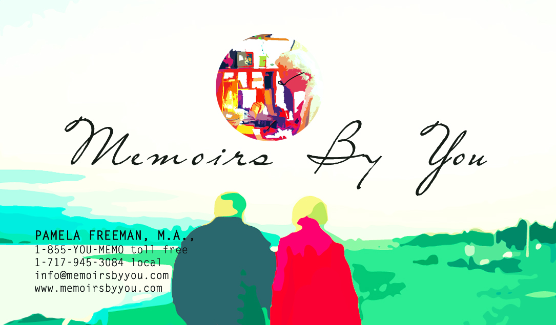 Business Card Design by Sharon Park for Memoirs by You | Design #4370103