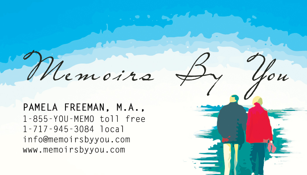 Design de Carte de Visite par Sharon Park pour Memoirs by You | Design #4379100