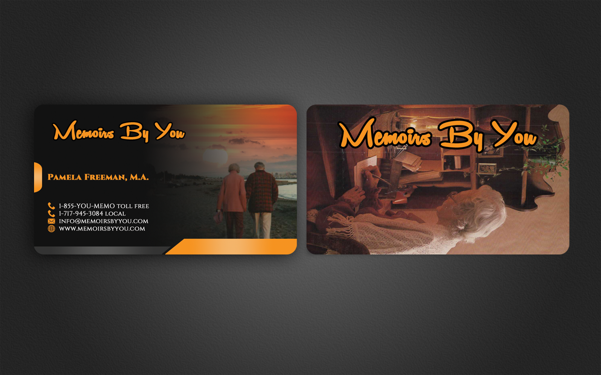 Business Card Design by WebixBD for Memoirs by You | Design #4354245