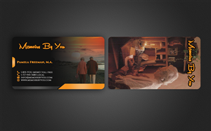 Business Card Design by WebixBD for Memoirs by You | Design: #4354314