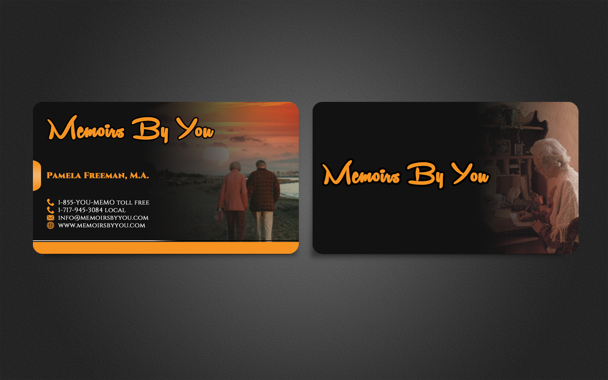 Business Card Design by WebixBD for Memoirs by You | Design #4354404