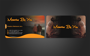 Business Card Design by WebixBD for Memoirs by You | Design: #4354496