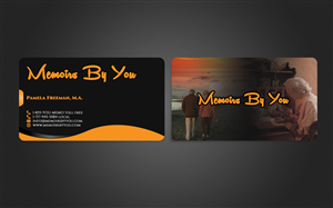 Business Card Design by WebixBD for Memoirs by You | Design: #4361386