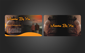 Business Card Design by WebixBD for Memoirs by You | Design: #4361432