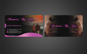 Business Card Design by WebixBD for Memoirs by You | Design: #4366615