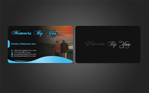 Business Card Design by WebixBD for Memoirs by You | Design: #4381731