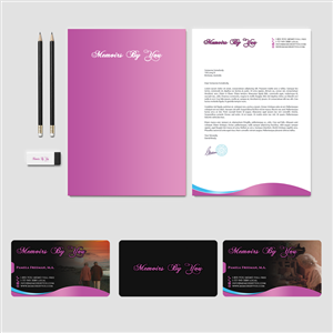 Business Card Design by WebixBD for Memoirs by You | Design: #4442716