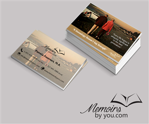 Business Card Design by Mudboots for Memoirs by You | Design: #4340873