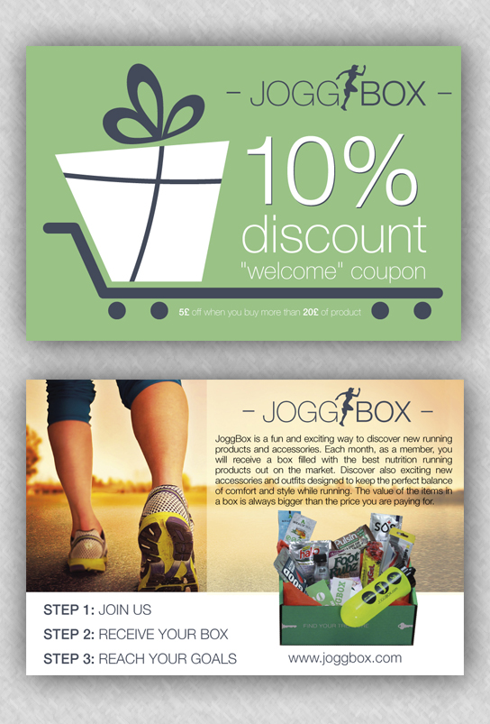 Design de Flyer par Alaya pour JoggBox Limited | Design #4316803
