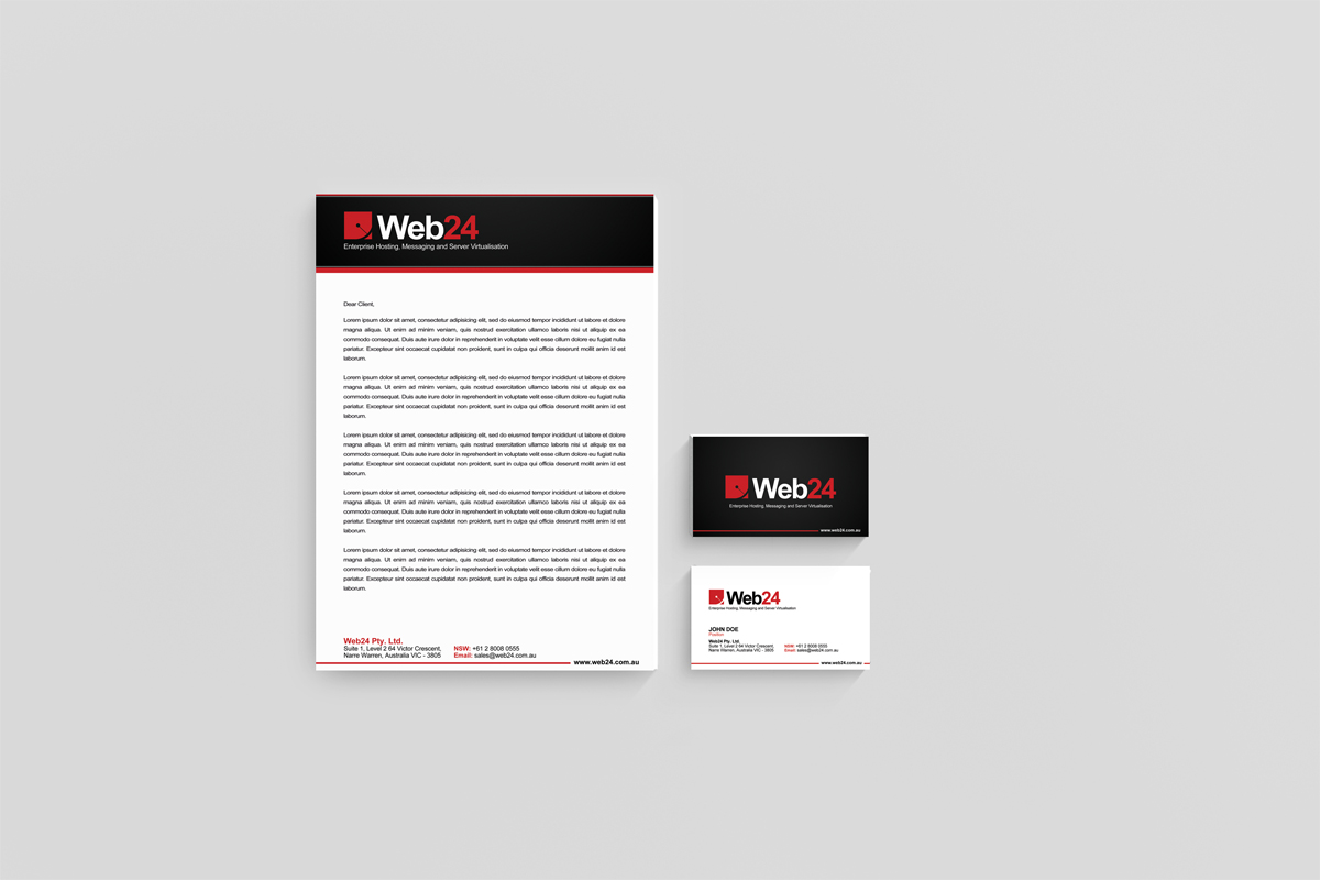 Design En-Tête par diRtY.EMM pour Web24 Group Pty Ltd | Design #1253215