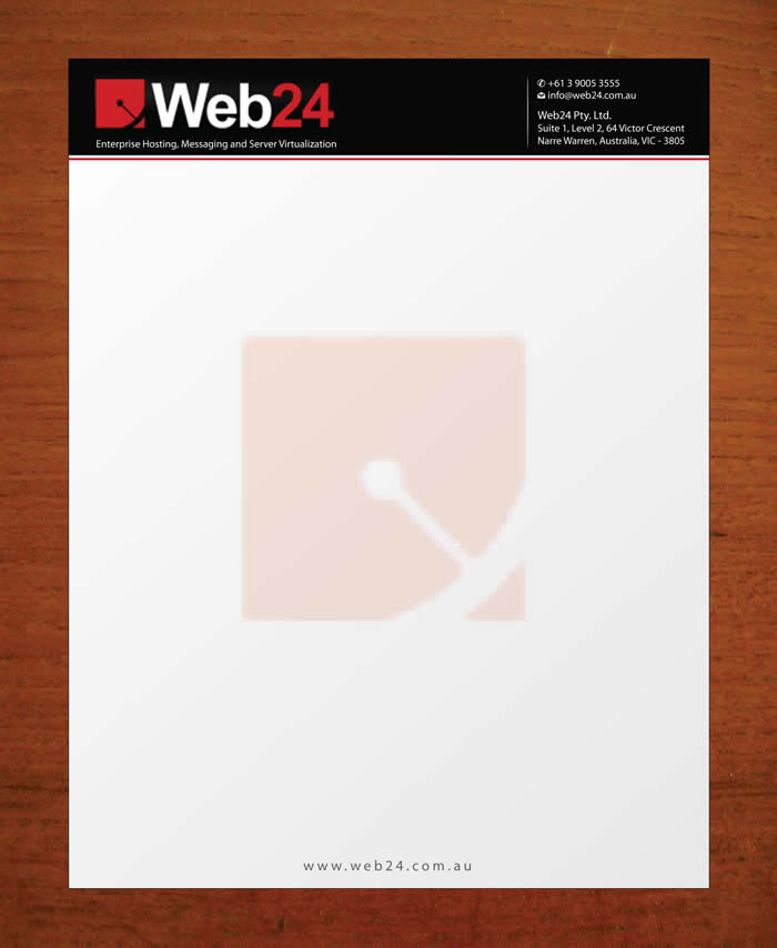 Design En-Tête par Sbss pour Web24 Group Pty Ltd | Design #1225799