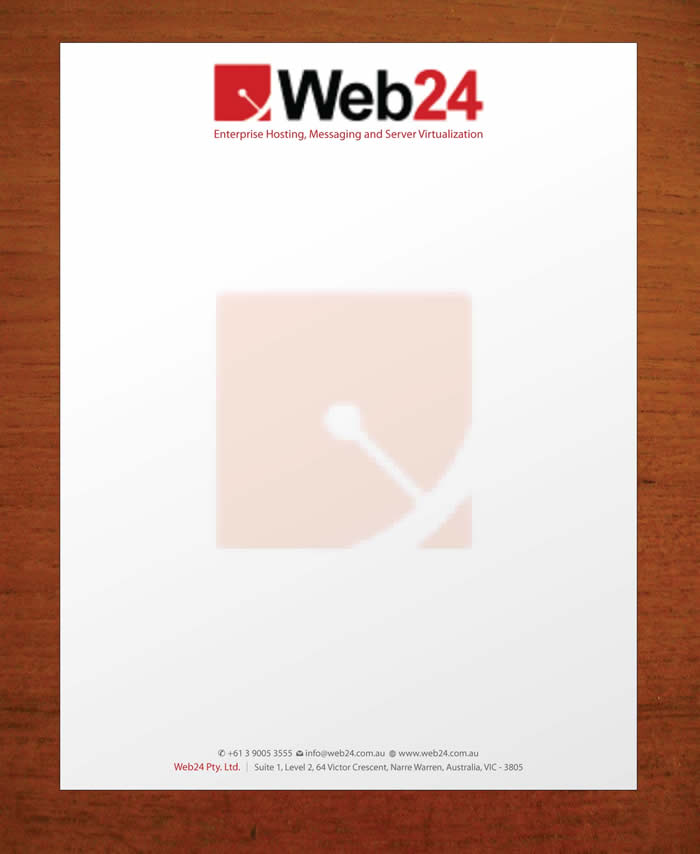Design En-Tête par Sbss pour Web24 Group Pty Ltd | Design #1225805