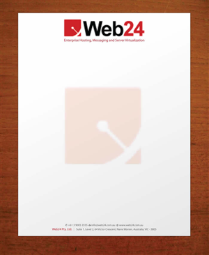 Letterhead Design by Sbss for Web24 Group Pty Ltd | Design: #1225805