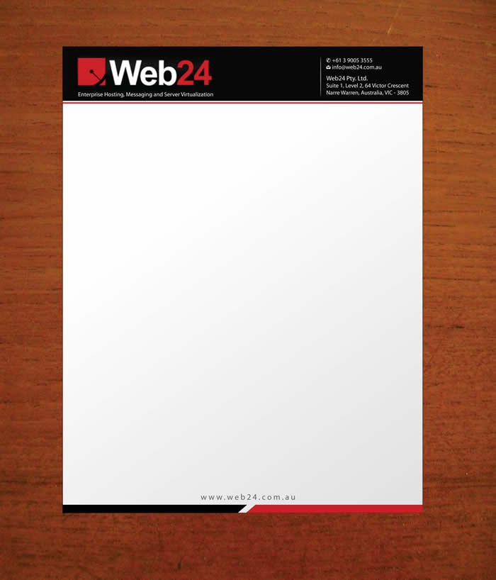 Design En-Tête par Sbss pour Web24 Group Pty Ltd | Design #1225807