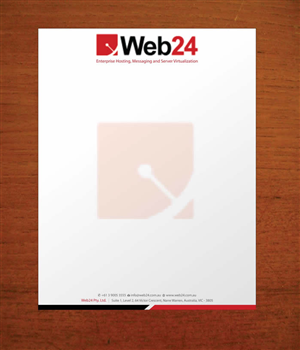 Letterhead Design by Sbss for Web24 Group Pty Ltd | Design: #1225808