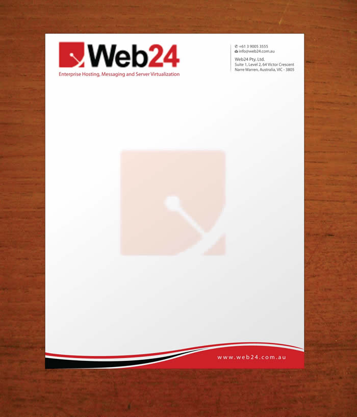 Design En-Tête par Sbss pour Web24 Group Pty Ltd | Design #1225809