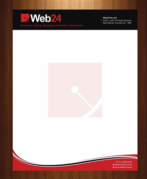 Letterhead Design by Sbss for Web24 Group Pty Ltd | Design: #1225932