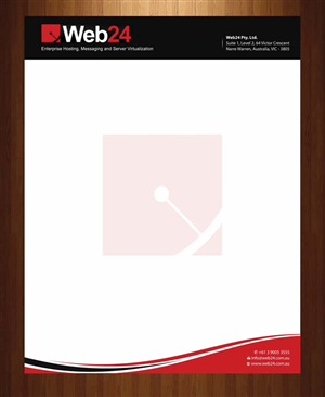 Letterhead Design by Sbss for Web24 Group Pty Ltd | Design: #1225940