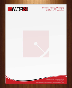 Letterhead Design by Sbss for Web24 Group Pty Ltd | Design: #1225941