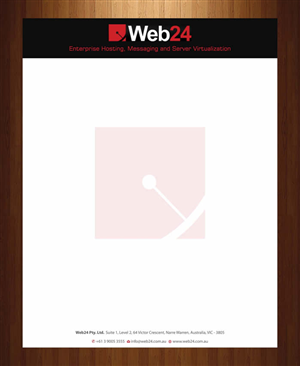 Letterhead Design by Sbss for Web24 Group Pty Ltd | Design: #1225942