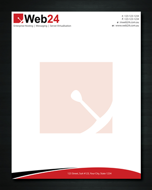 Letterhead Design by Sbss for Web24 Group Pty Ltd | Design: #1226514