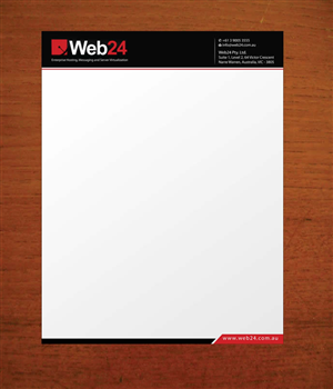 Design En-Tête par Sbss pour Web24 Group Pty Ltd | Design : #1236546